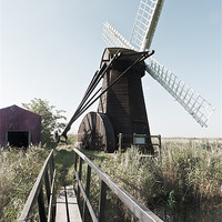 Buy canvas prints of Herringfleet Mill by Stephen Mole
