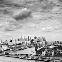 Buy canvas prints of Singapore skyline by Stephen Mole