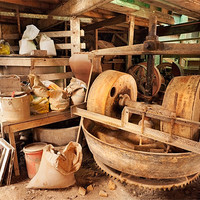 Buy canvas prints of Pottery Workshop by Stephen Mole