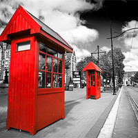 Buy canvas prints of Christchurch Telephone Boxes by Stephen Mole