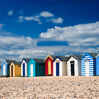 Buy canvas prints of Huts in the sand by Stephen Mole