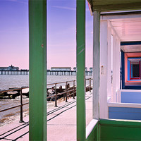 Buy canvas prints of Pier view by Stephen Mole
