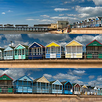 Buy canvas prints of Huts Huts Huts by Stephen Mole