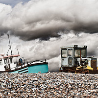Buy canvas prints of Boat and Tractor by Stephen Mole