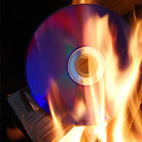 Buy canvas prints of Burning a Disc ! by Pete Holloway