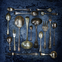 Buy canvas prints of Spoons & Forks by James Rowland