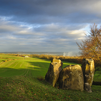 Buy canvas prints of Coldrum Stones by James Rowland