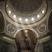 Buy canvas prints of Sunlight in St Peters by James Rowland