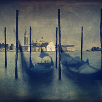 Buy canvas prints of San Giorgio in Evening Light by James Rowland