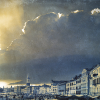Buy canvas prints of Venice Storm by James Rowland