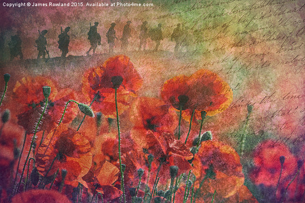  Remembrance Picture Board by James Rowland
