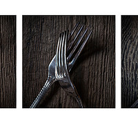 Buy canvas prints of Fork Tryptic by James Rowland