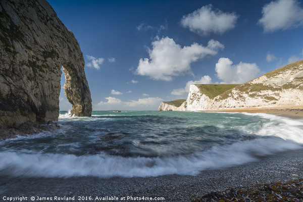 Durdle Door Picture Board by James Rowland