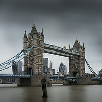 Buy canvas prints of Tower Bridge by James Rowland