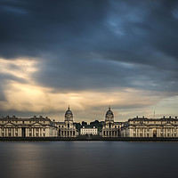 Buy canvas prints of Royal Naval College, Greenwich by James Rowland