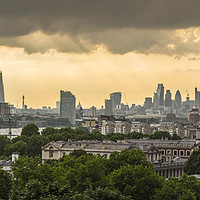 Buy canvas prints of Greenwich View by James Rowland