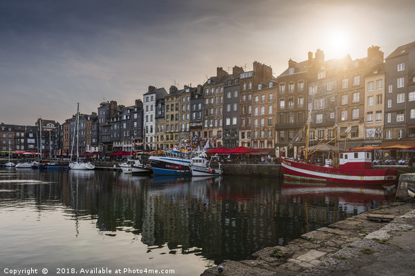 Honfleur Picture Board by James Rowland