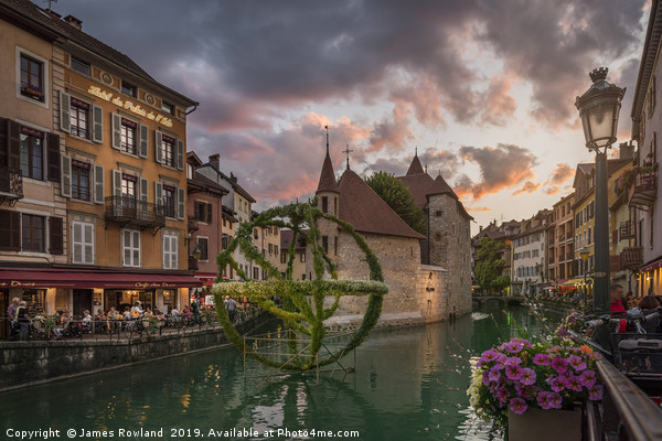 Annecy, France Picture Board by James Rowland