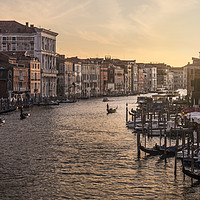 Buy canvas prints of Tranquil Rialto by James Rowland