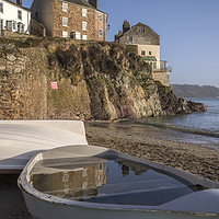 Buy canvas prints of Cawsand Reflected by James Rowland