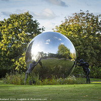 Buy canvas prints of Silver Ball by James Rowland