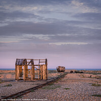 Buy canvas prints of Dungeness Dusk by James Rowland