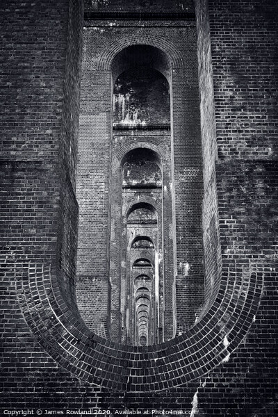 Balcombe Viaduct Bricks Picture Board by James Rowland