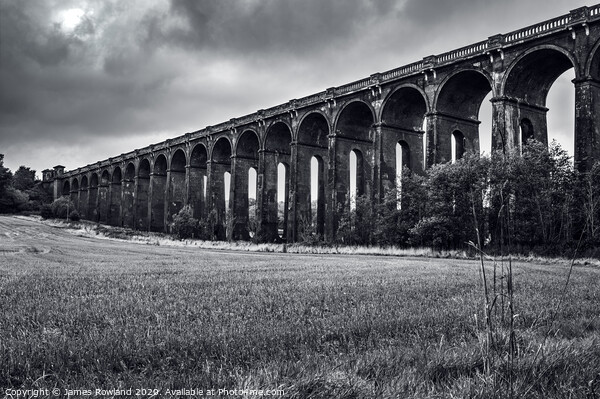 Balcombe Viaduct Landscape Picture Board by James Rowland