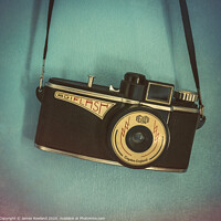 Buy canvas prints of Vintage Camera by James Rowland