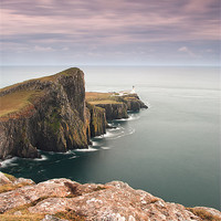 Buy canvas prints of Neist Point Lighthouse by Martin Appleby
