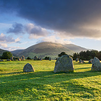 Buy canvas prints of Castlerigg Stone Circle by Martin Appleby