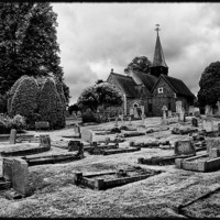 Buy canvas prints of Grave Yard by Dave Windsor