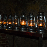 Buy canvas prints of Oil Lamps by Dave Windsor