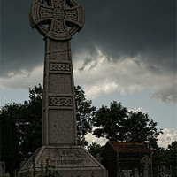 Buy canvas prints of Celtic Cross by Dave Windsor