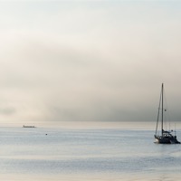 Buy canvas prints of Morning Mist by Mike Dawson