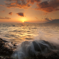 Buy canvas prints of Splash of Paradise by Mike Dawson