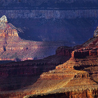 Buy canvas prints of Canyon Light by Mike Dawson