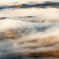 Buy canvas prints of Palouse Fog Clears by Mike Dawson