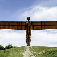 Buy canvas prints of Angel of the North by Charlie Gray LRPS