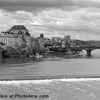 Buy canvas prints of Charles Bridge, Prague by rachael hardie