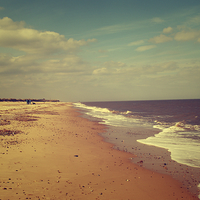 Buy canvas prints of North Beach- Great Yarmouth by rachael hardie