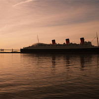 Buy canvas prints of The Queen Mary by Sandra  Rangel