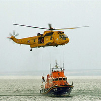 Buy canvas prints of Lossiemouth Search & Rescue by Dave Wyllie