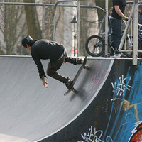 Buy canvas prints of Skater by Dave Wyllie