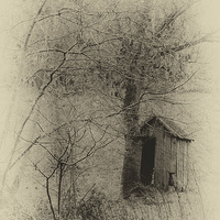 Buy canvas prints of Small Hut by Julie Coe