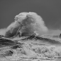 Buy canvas prints of Stormy Sea by Mark Pritchard