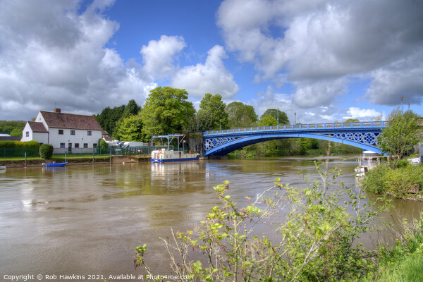 Stourport River Bridge Picture Board by Rob Hawkins