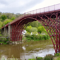 Buy canvas prints of The Iron Bridge by Rob Hawkins