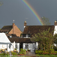 Buy canvas prints of Rainbow over the Old Bush by Rob Hawkins