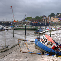 Buy canvas prints of Watchet Harbour by Rob Hawkins